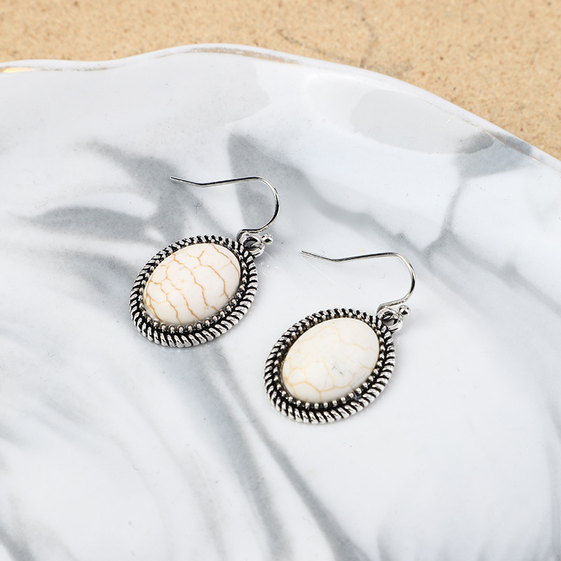 Bohemian Style Turquoise Necklace & Earrings