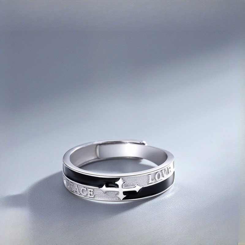 Cross Dark Ring
