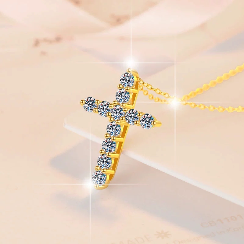 7#Pendant Female Snowflake Light Luxury Necklace