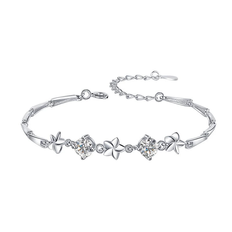 Fresh and Sweet  Moissanite Bracelet Colored Gems Diamond Starry Sky