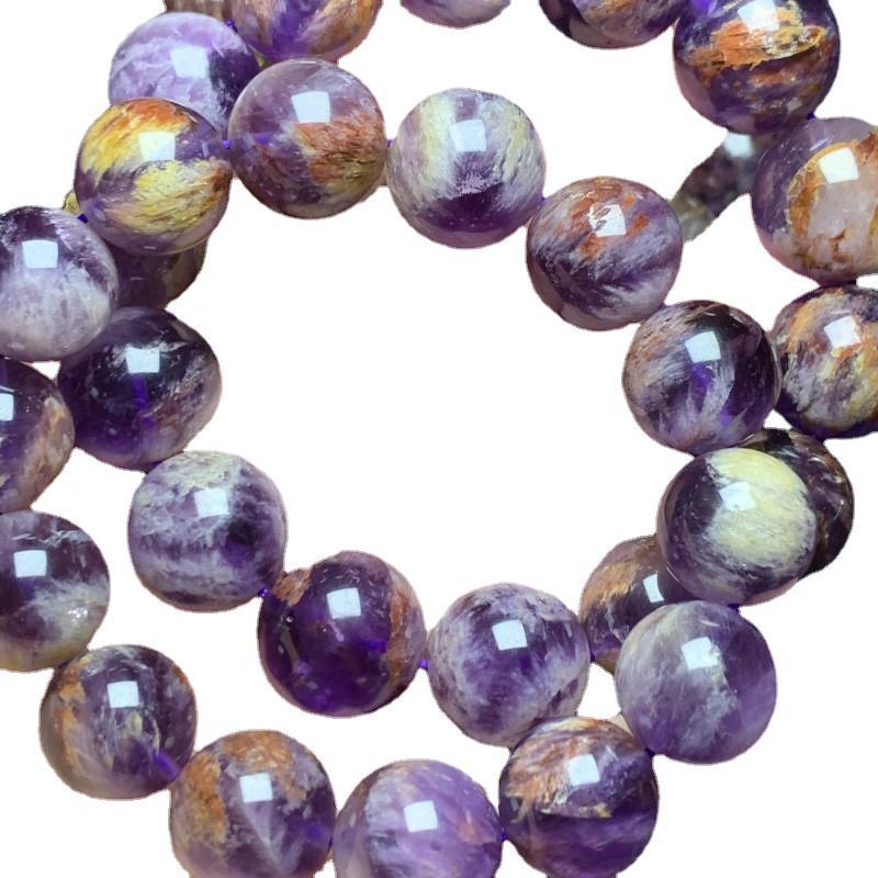 23#   Ghost Amethyst Crystal Jewelry