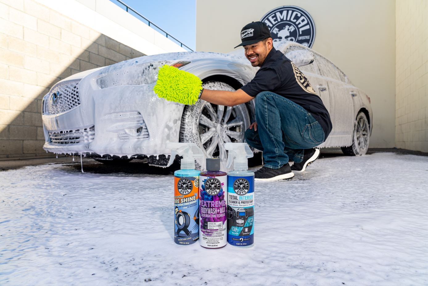 Chemical Guys Perfect Finish Clean & Shine Car Care Kit (5 Piece)