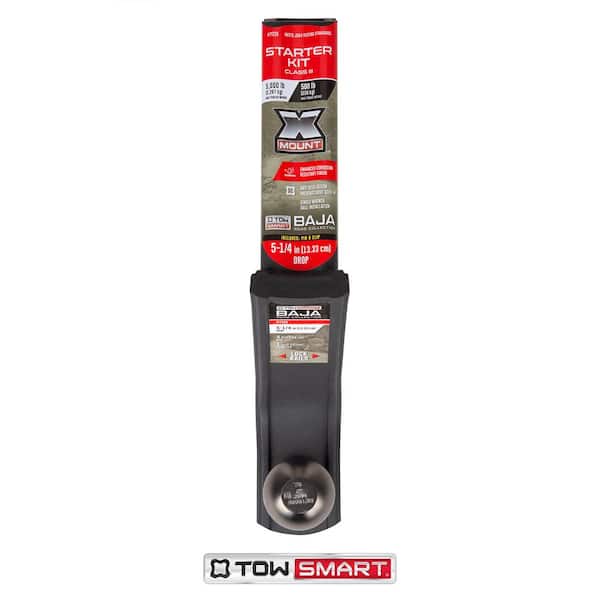 Class 3 Baja Collection Starter Kit with 2 in. Ball and 5/8 in. Standard Pin, 5-1/4 in. Drop x 4 in. Rise 5000 lbs.