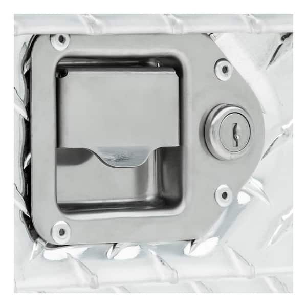 48 in. Bright Aluminum Passenger-Side Truck Fender Tool Box (Heavy Packaging)