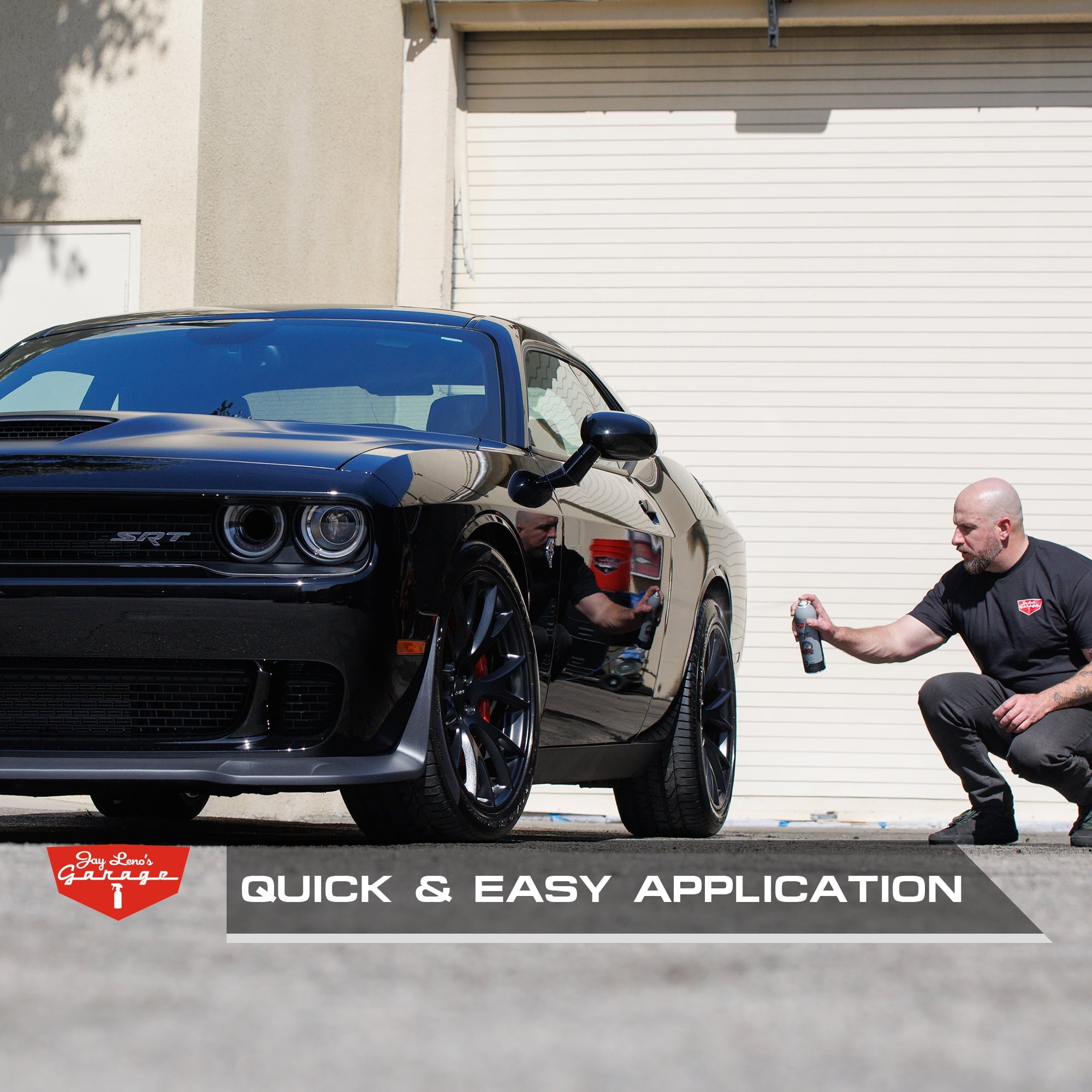 Jay Leno's Garage JetBlack Shine & Tire Coating (13 oz) - Protect & Shine Car Tires