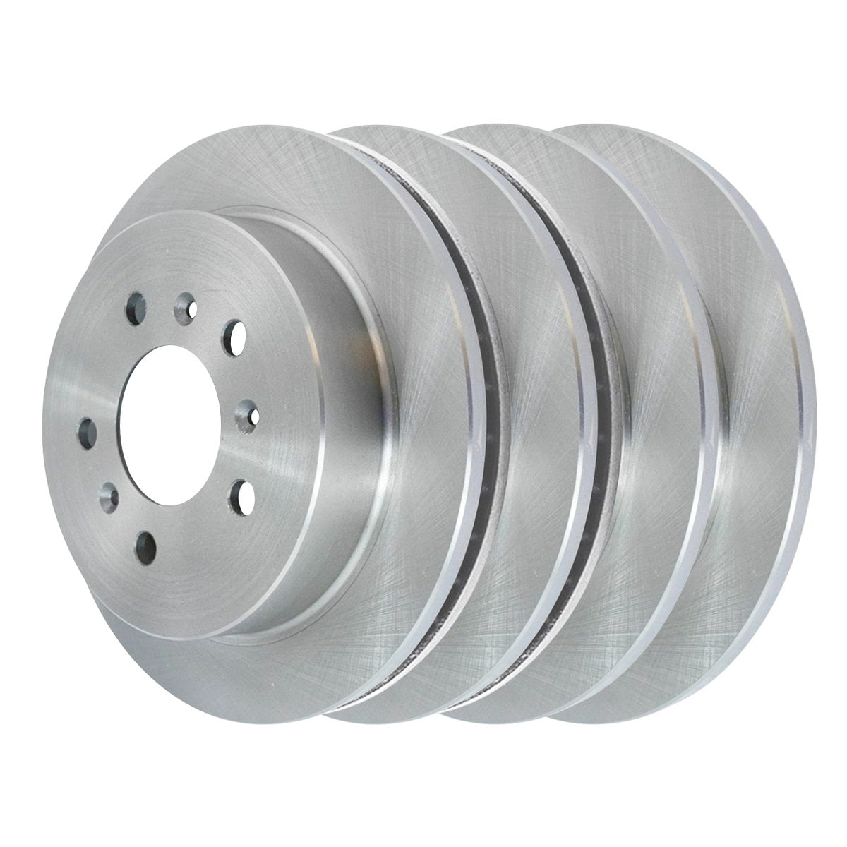 AutoShack Front and Rear Brake Rotors and Performance Ceramic Pads Kit Replacement for 2006-2007 Chevrolet Monte Carlo 2006 2007 2008 2009 2010 Impala 3.5L 3.9L 5.3L V6 V8 FWD