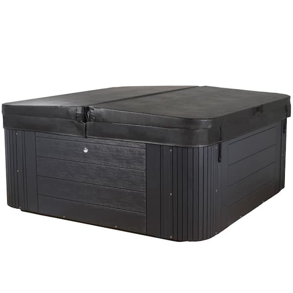 Narada Harmony 7 Person 90 Stainless Jet Hot Tub with Bluetooth Stereo/Subwoofer, ozone and Real Stainless Heater