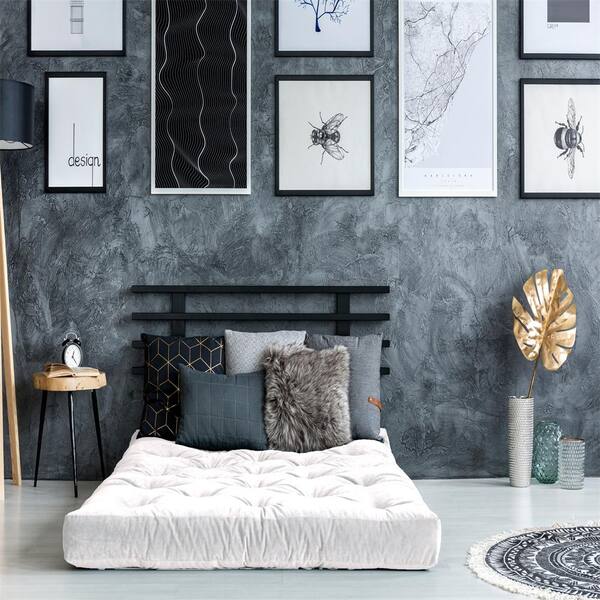 White 8 in. Memory Foam Polyester Sleep Supportive and Pressure Relief Mattress Topper Mattress Pad