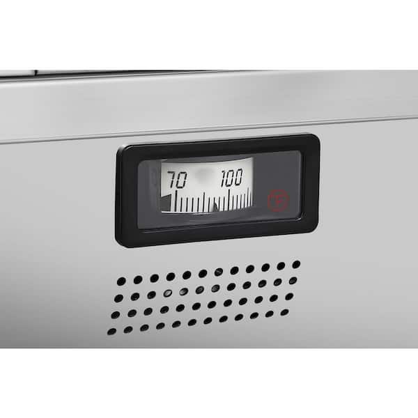 26 in. Glass Countertop Display Warmer, 6.5 cu. ft. in Stainless Steel