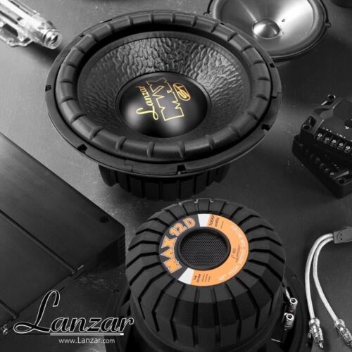 Lanzar Max 12'' 1000 Watt Small Enclosure Dual 4 Ohm Subwoofer
