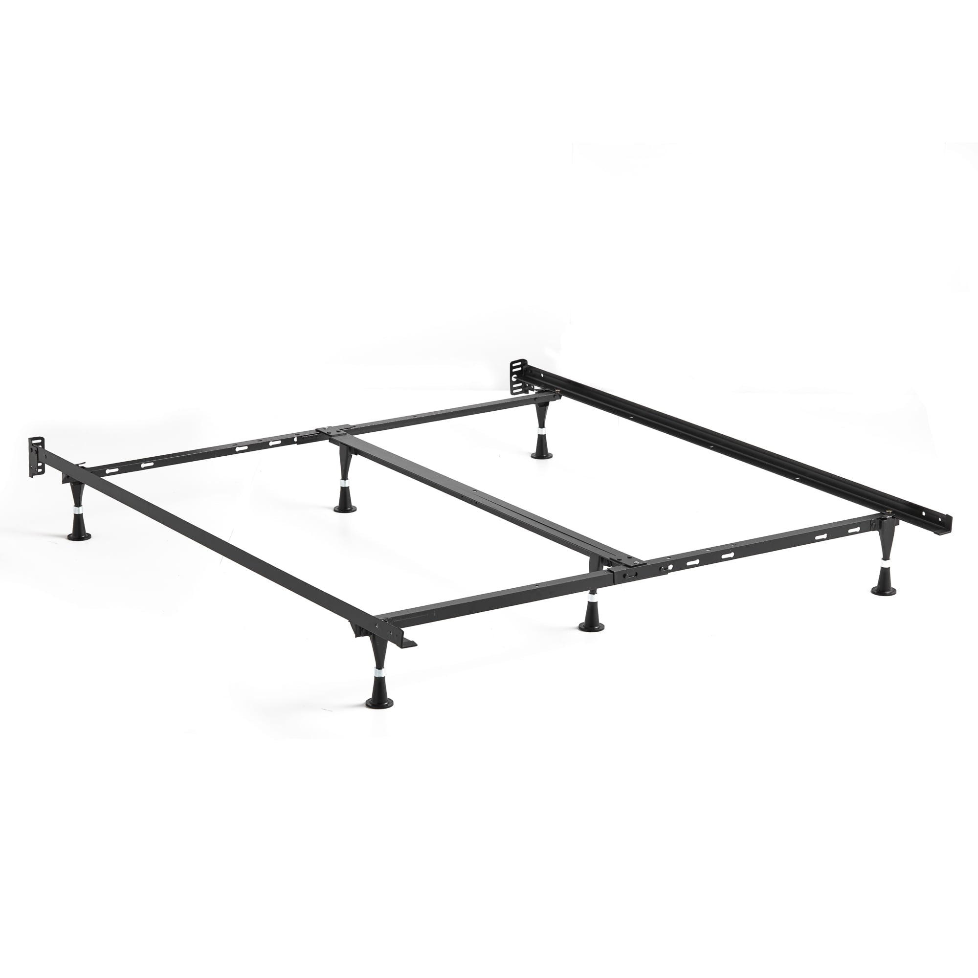 Rest Haven Metal Adjustable Bed Frame with Glides, Twin - Cal King