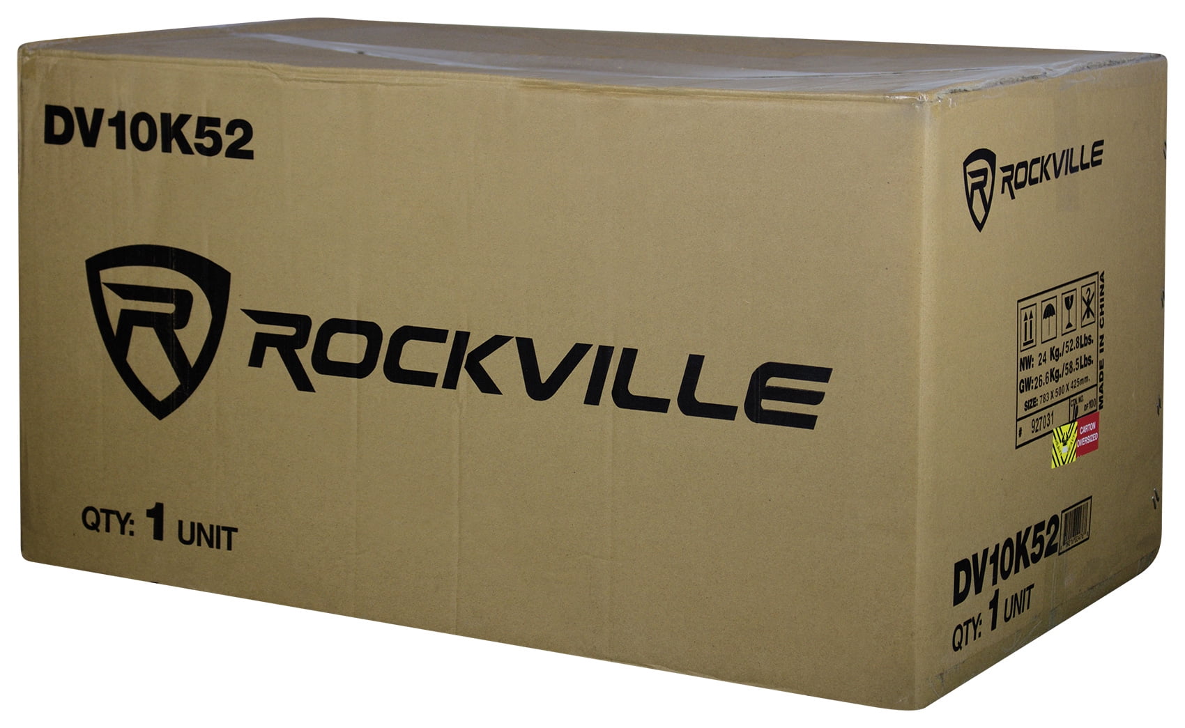 Rockville DV10K52 Dual 10
