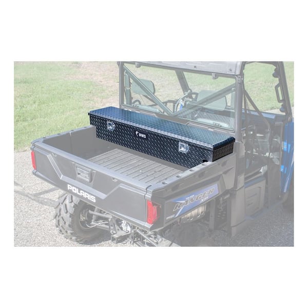 59.75 in. Matte Black Aluminum UTV Tool Box (Heavy Packaging)