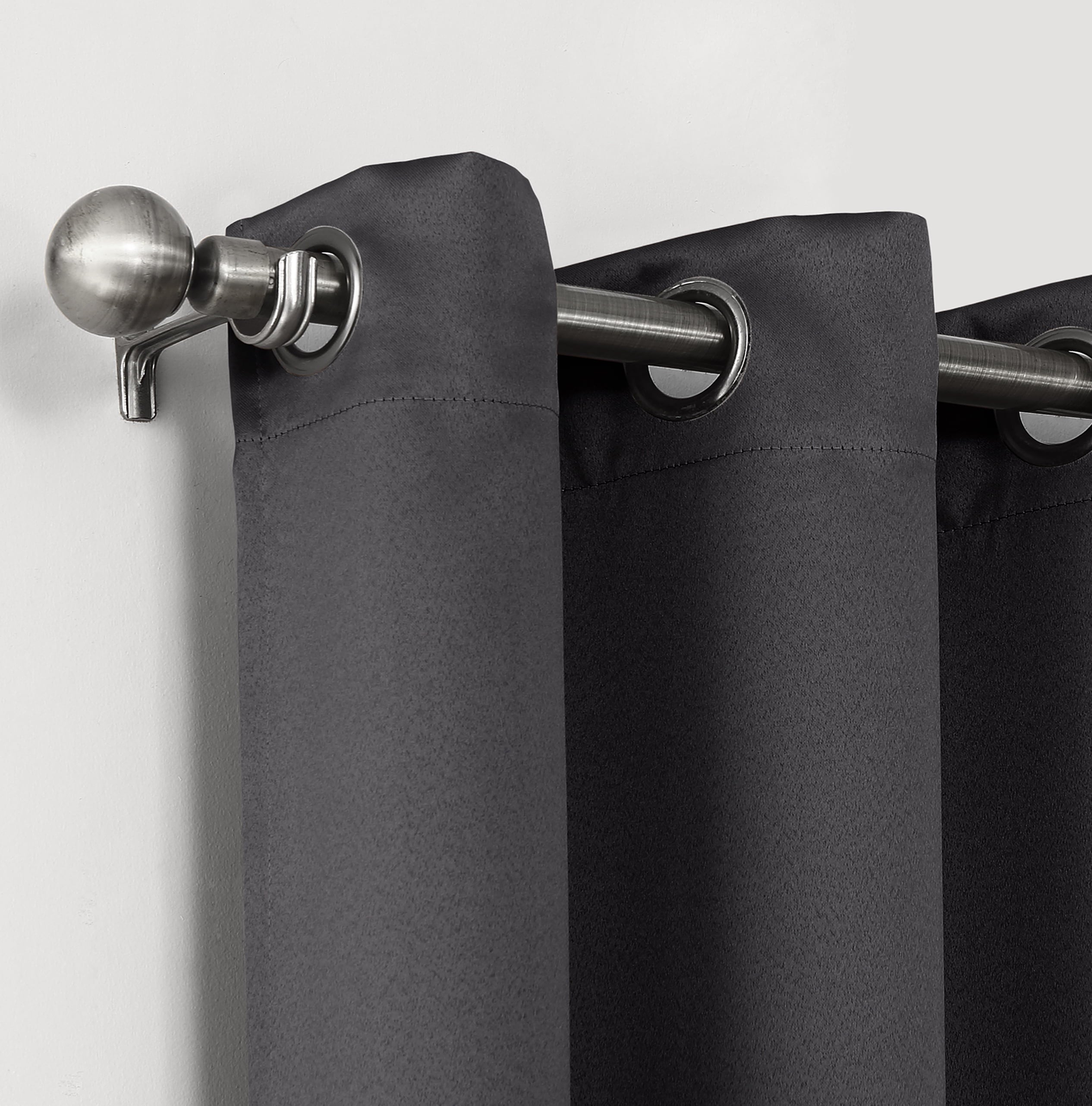 Sun Zero Oslo Theater Grade 100% Blackout Grommet Curtain Panel, 52