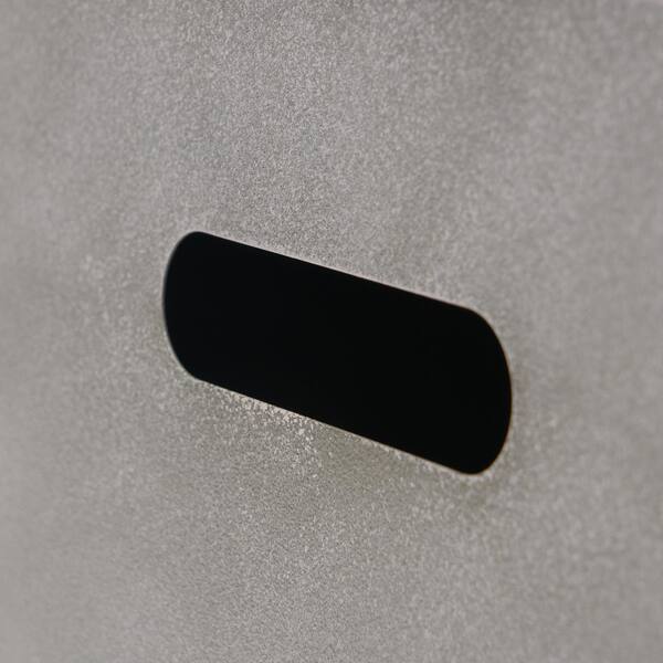 Reign Concrete Rectangular Metal Fire Pit (No Tank Holder)