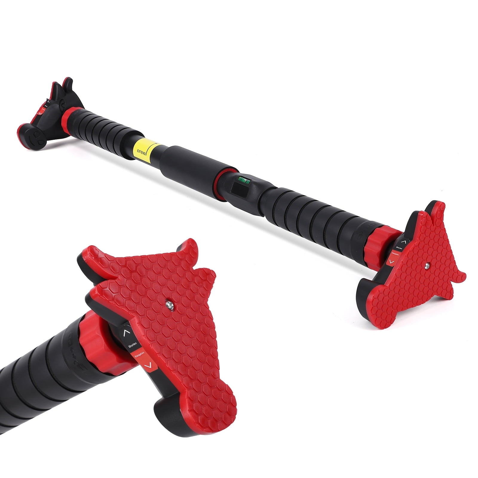 Strength Training Pull-up Bars without Screw, Adjustable Width & Max Load 440lbs for Home Gym Upper Body Workout