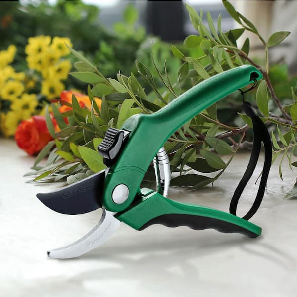 Professional Stainless Steel Heavy-Duty Garden Bypass Pruning Shears