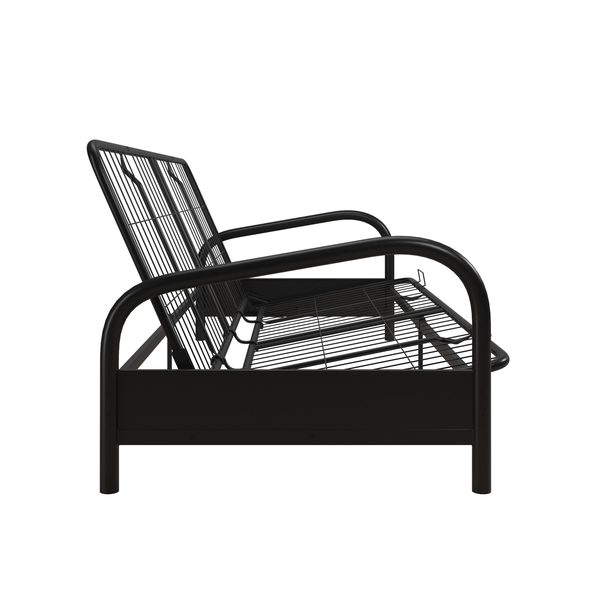 DHP Vermont Metal Futon Frame, Black