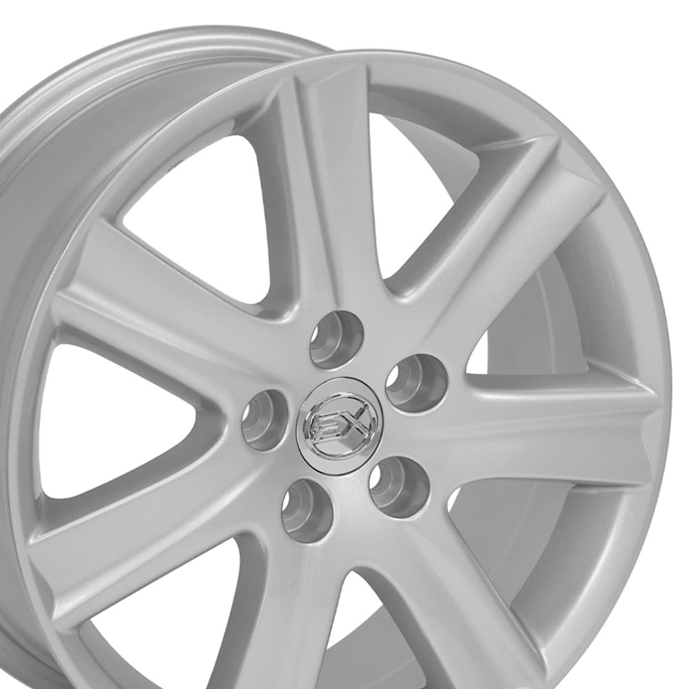 17 inch Wheel fits 04-06 Lexus ES330 Style Silver Rim Direct Fit