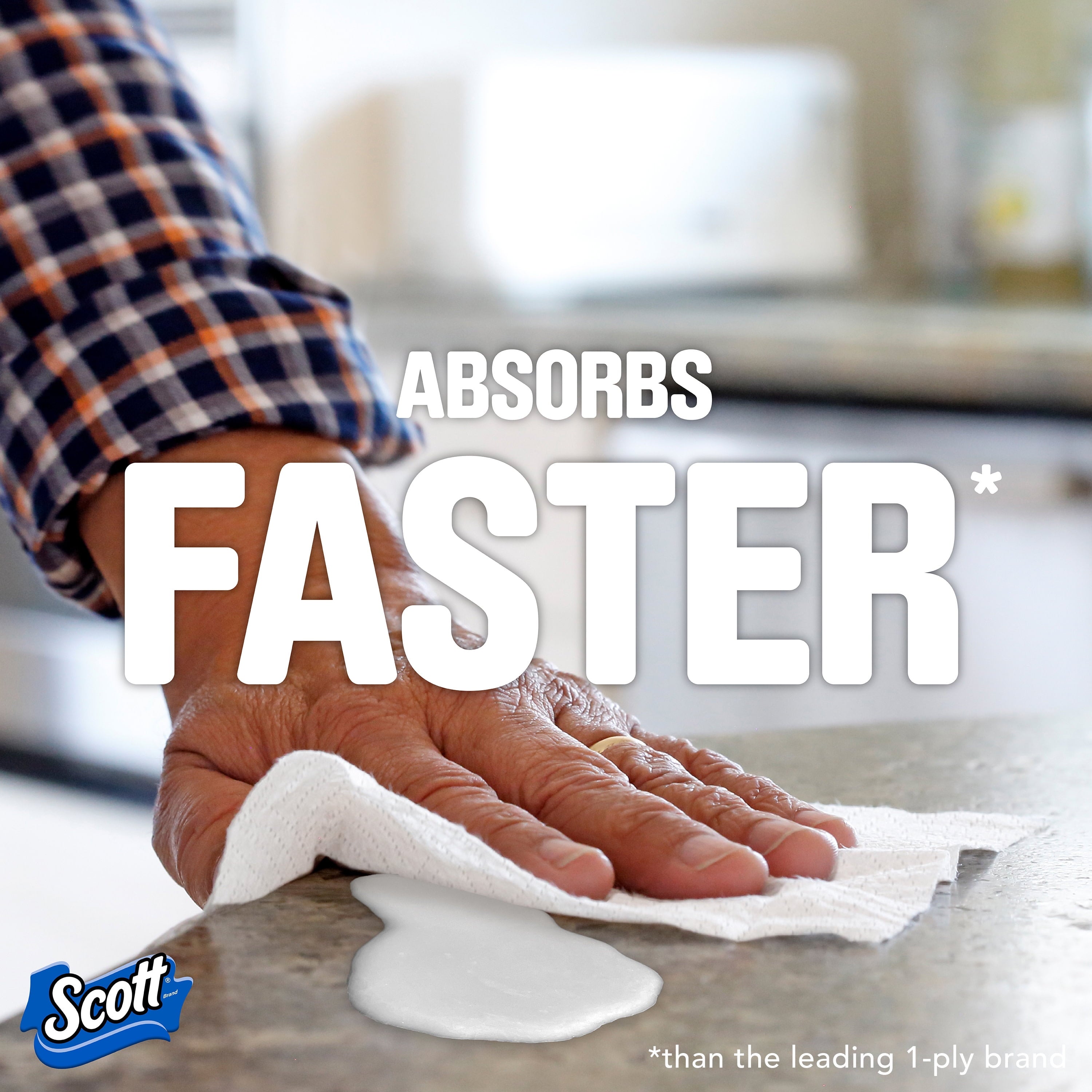 Scott Choose-A-Sheet Paper Towels, White, 12 Double Rolls (110 Sheets Per Roll)