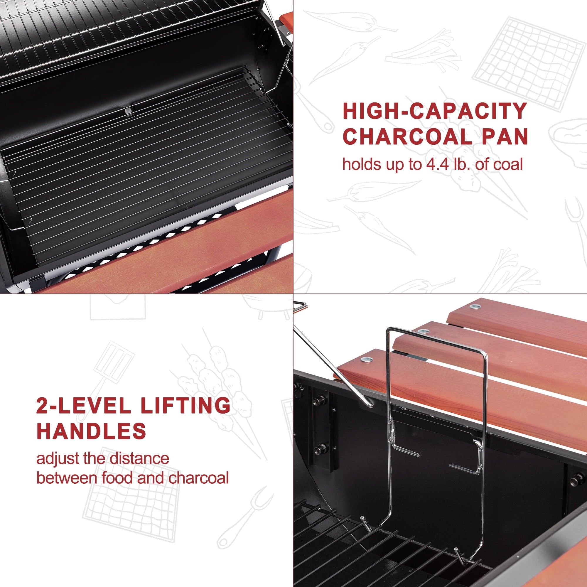 Royal Gourmet CC1830W 30