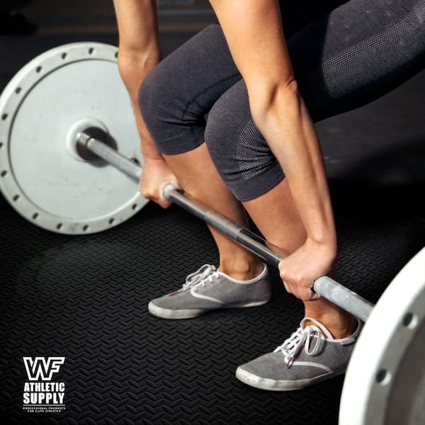 24 in. x 24 in. x 3/4 in. Extra Thick Interlocking Puzzle Exercise Mat for Home and Gym Equipment (24 sq. ft.)