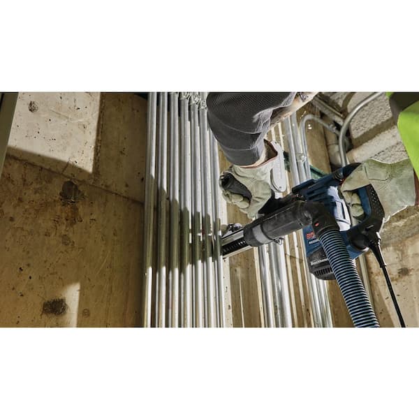 8 Amp 1-1/8 in. Corded Variable Speed SDS-Plus Concrete/Masonry Rotary Hammer Drill with Depth Gauge and Carrying Case