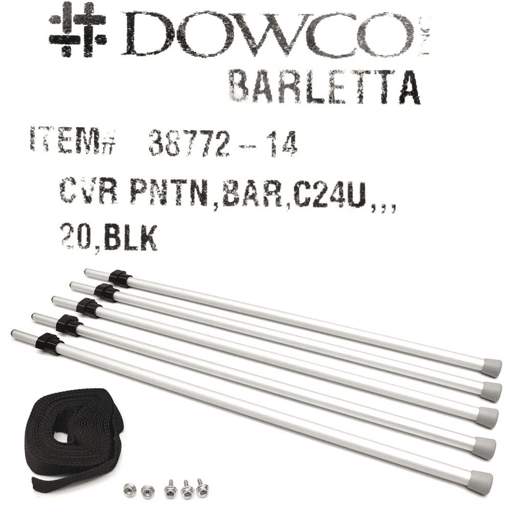 Barletta Pontoon Boat Cover 12322 | C24U 2020 Dowco Black