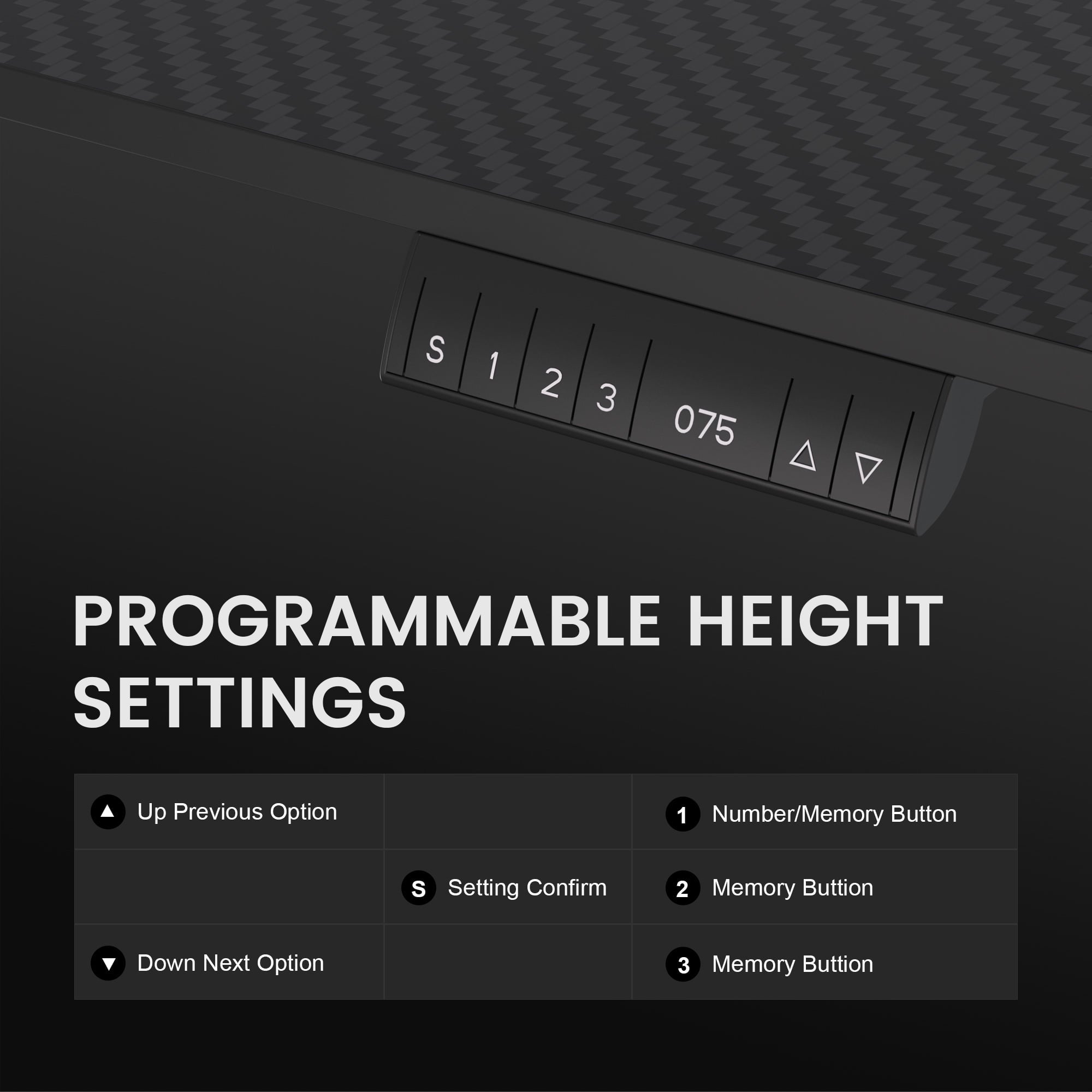 GTRACING Electric Adjustable Height Standing Gaming Desk with RGB Light and Mouse Pad, Black