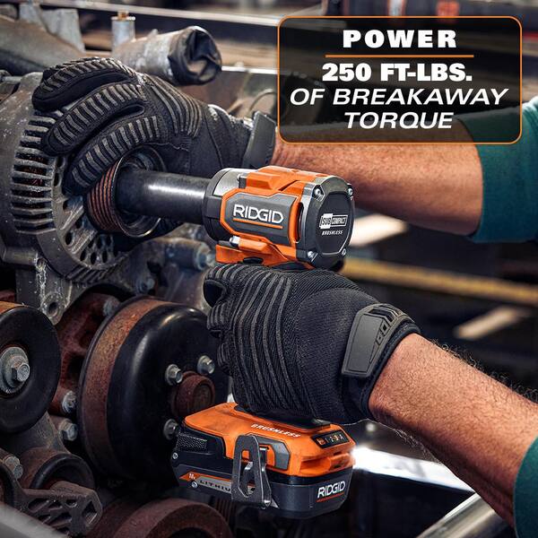 18V SubCompact Brushless 2-Tool Combo Kit with 3/8 in. Impact Wrench, 1/2 in. Impact Wrench, and FREE 4.0 Ah Battery