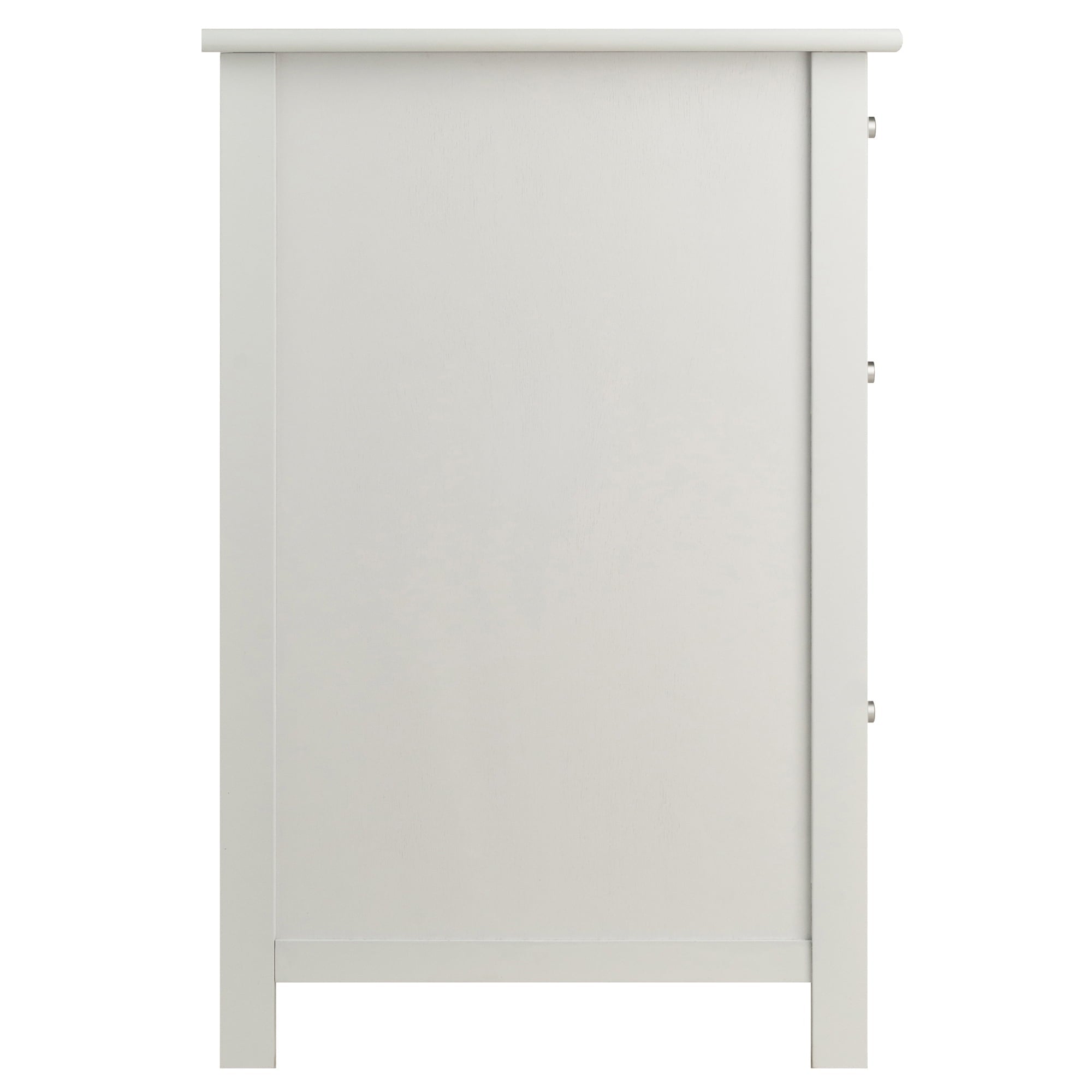 Winsome Wood Delta Home Office File Cabinet, White Finish