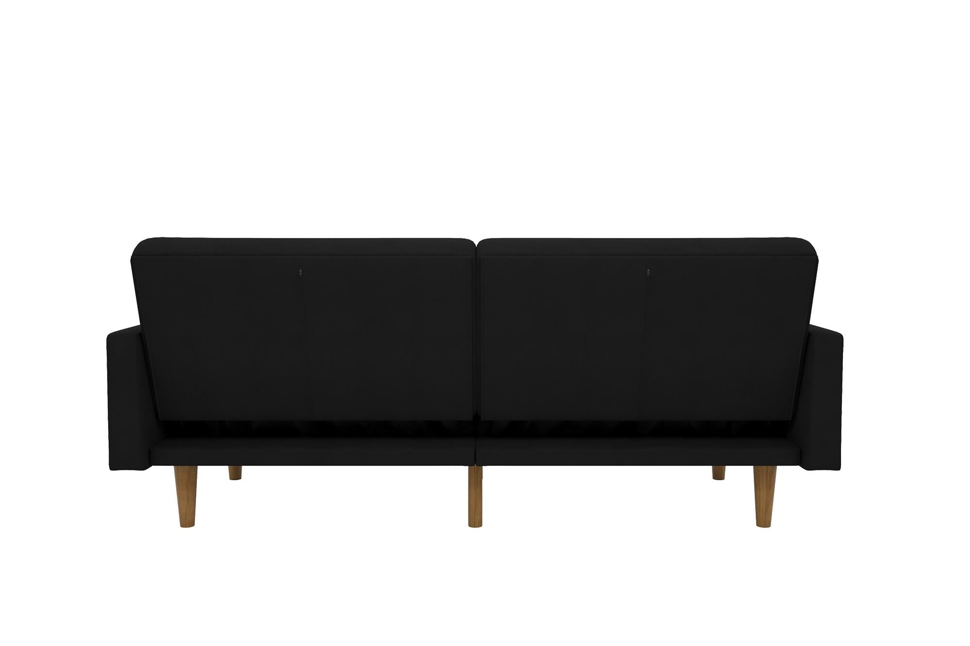 DHP Paxson Futon, Black Linen