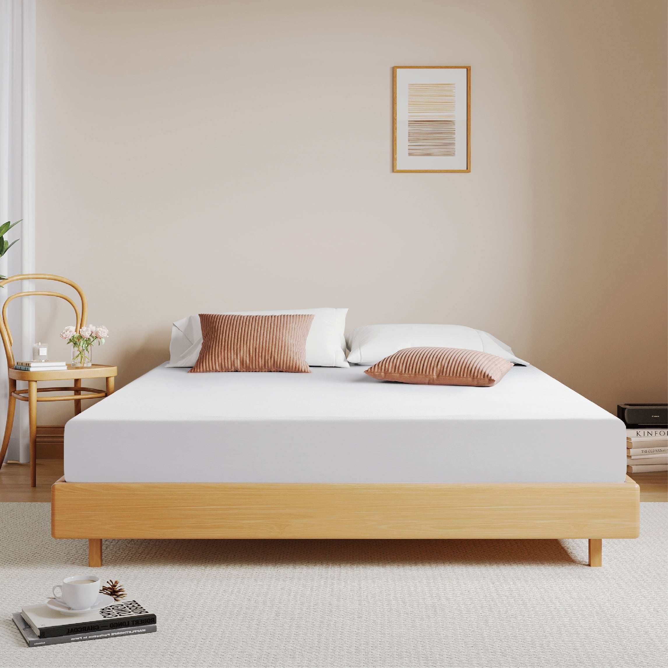 MLILY Reserve 6 inch Twin Size Mattress, Cooling Gel Memory Foam Mattress in a Box, Medium