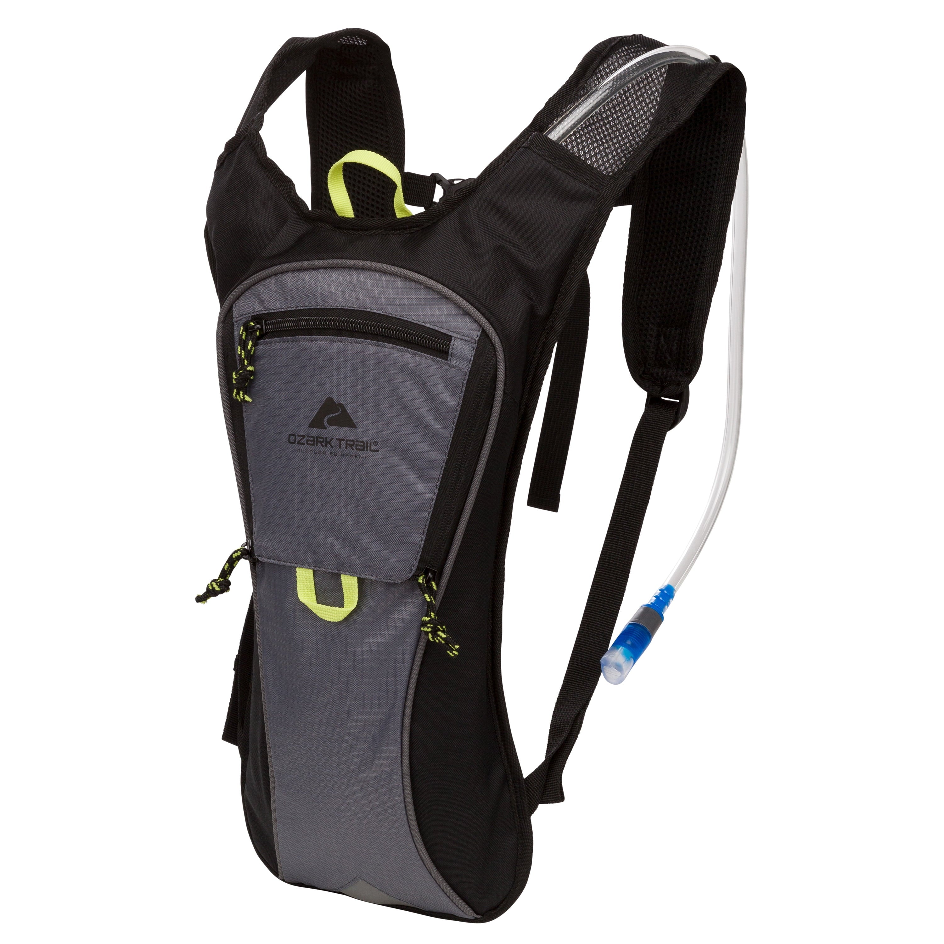 Ozark Trail Pearson Creek 2 Ltr Hydration Pack, with 2-Liter Reservoir, Black, Unisex