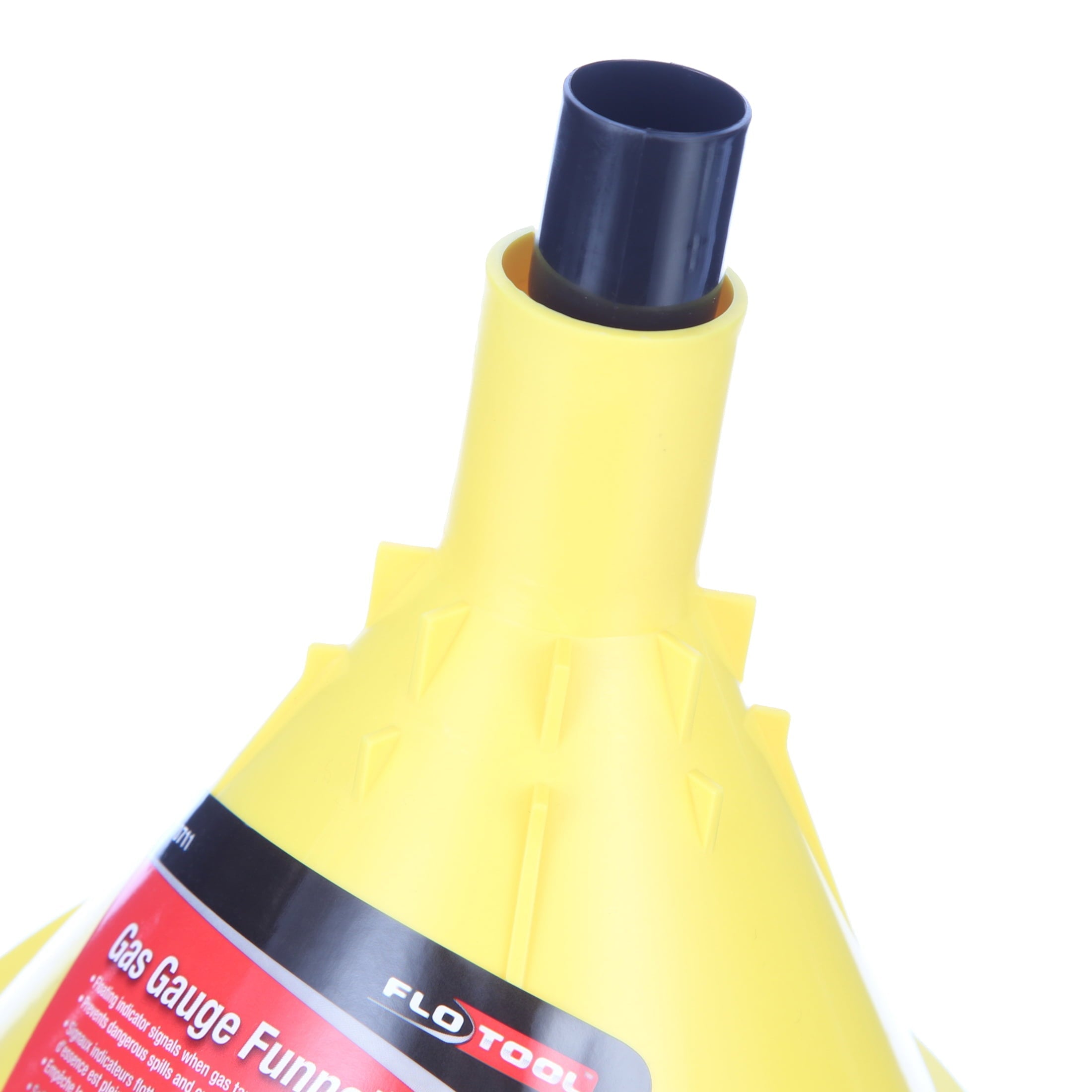 Hopkins FloTool Gas Gauge Task Specific Plastic Funnel Yellow, 10711PDQ3