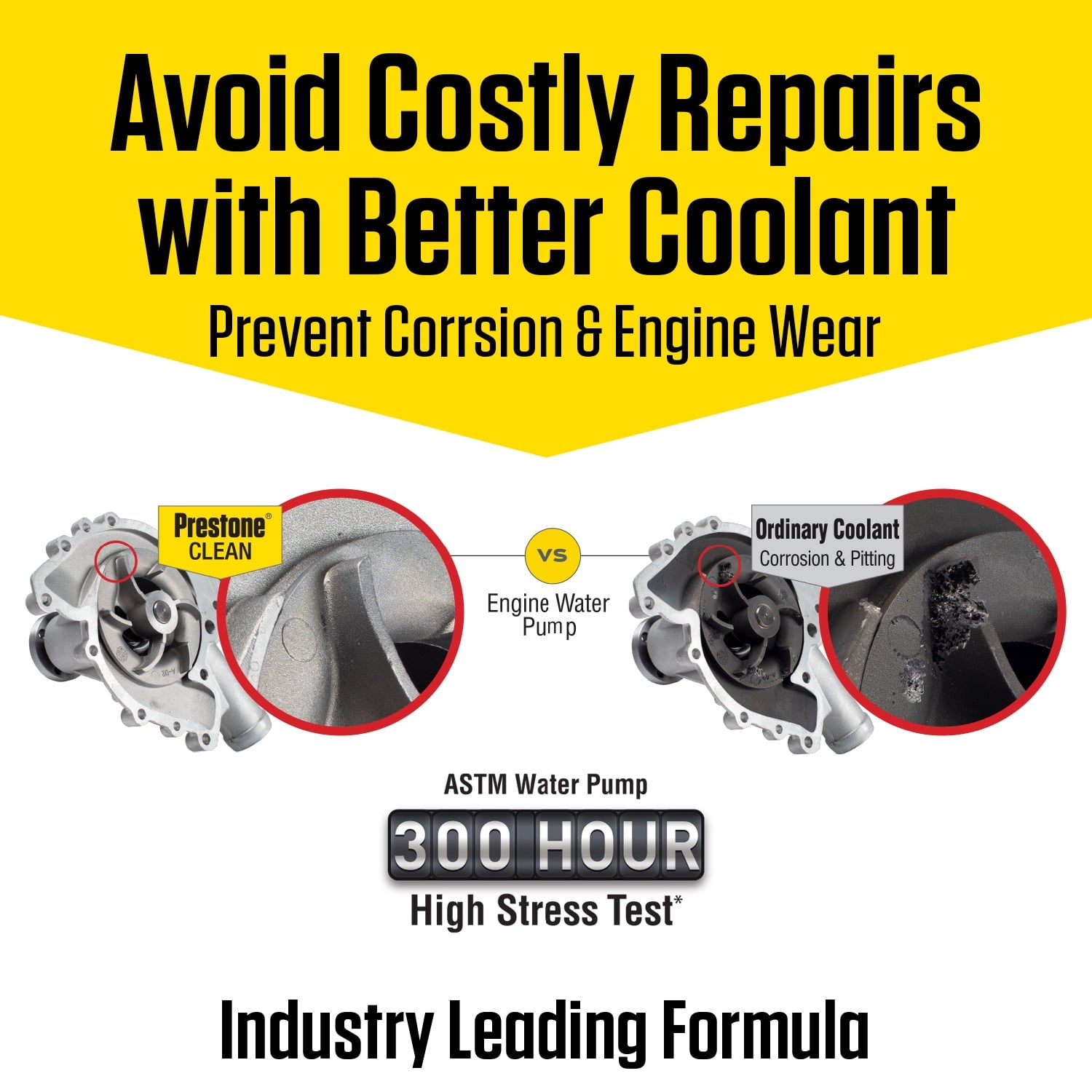 Prestone All Vehicles - 10yr/300k Mi- Antifreeze+Coolant (1 Gal - Concentrate)