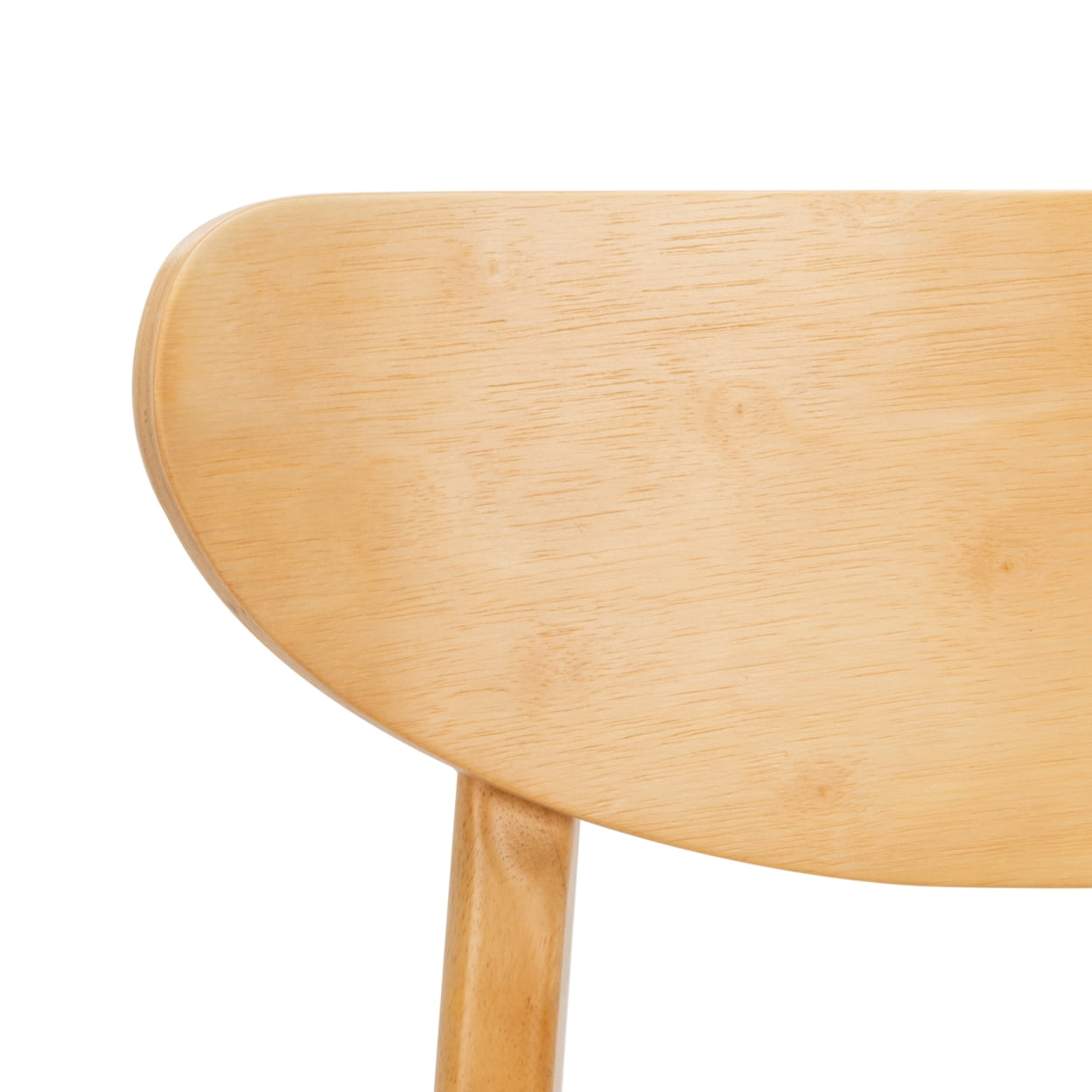 SAFAVIEH Lucca Retro Farmhouse Dining Chair, Natural, Set of 2