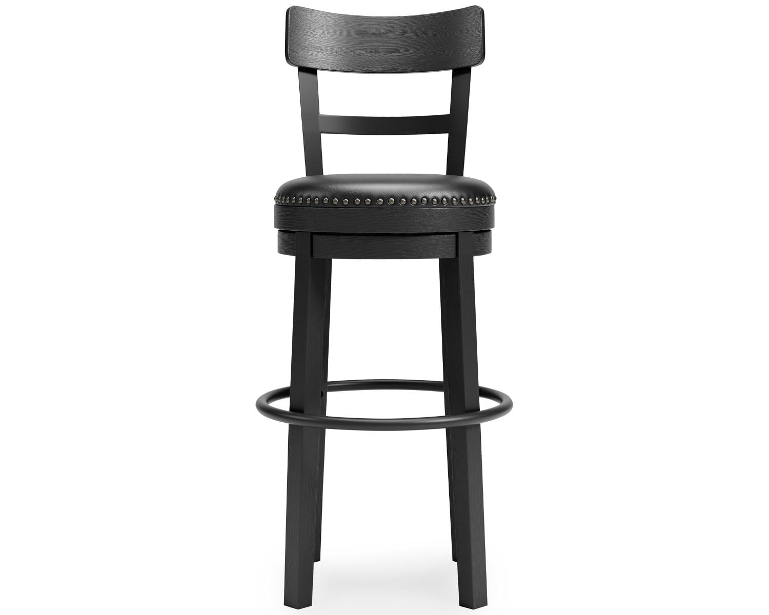 Signature Design by Ashley Casual Valebeck Bar Height Bar Stool Black