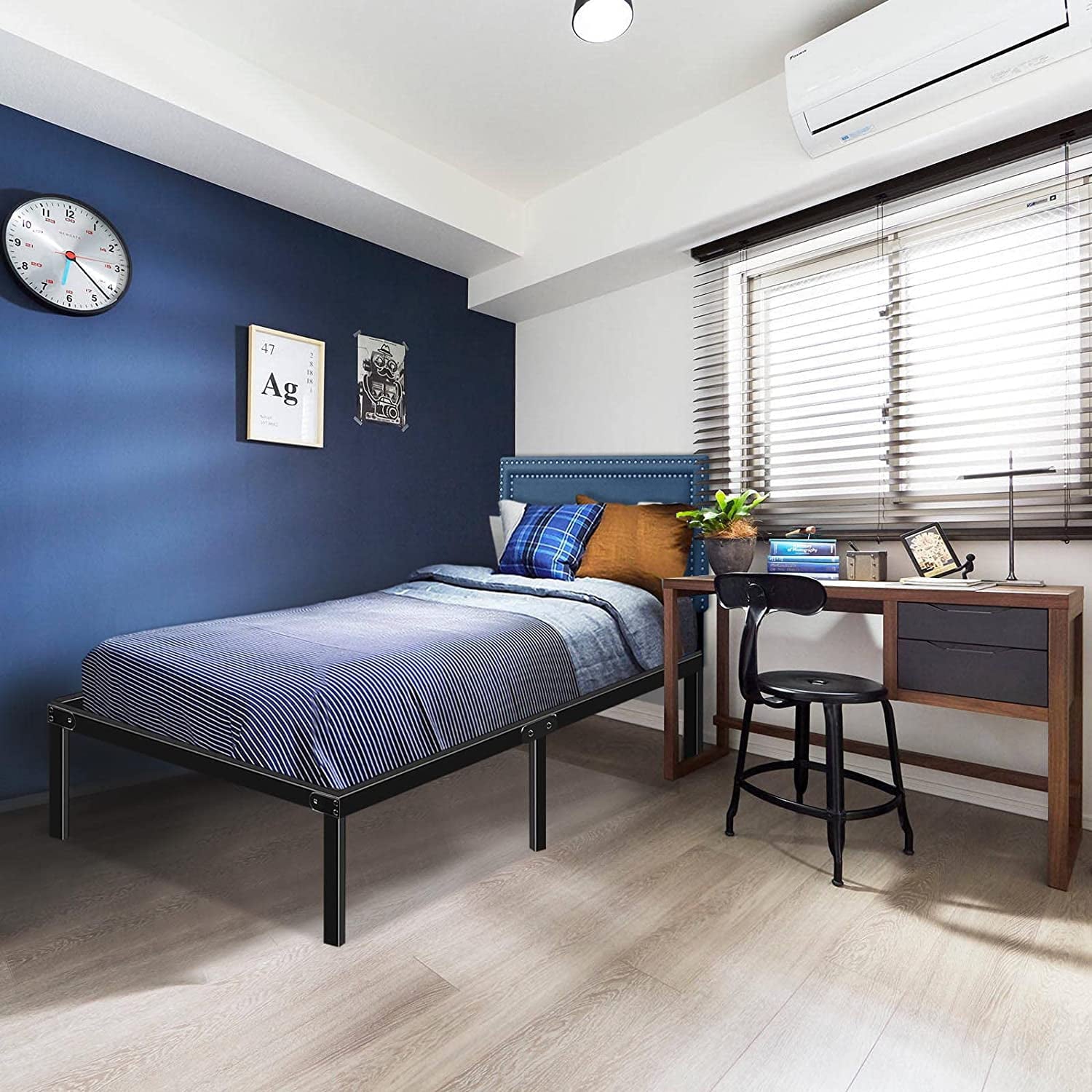 HAAGEEP Twin Platform Bed Frame 18