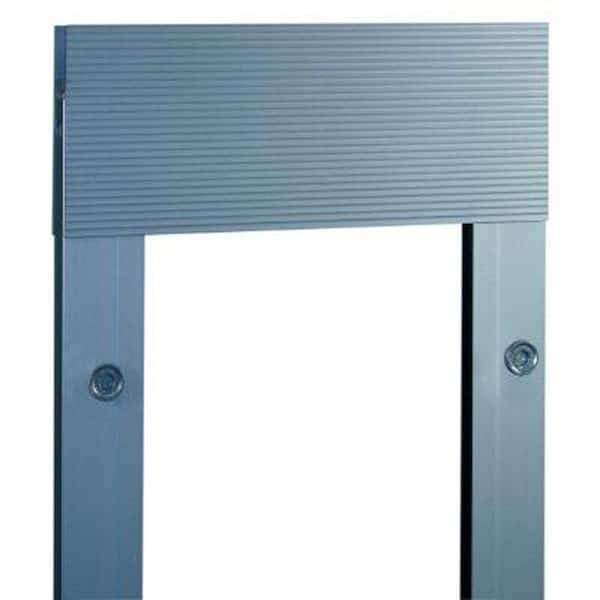 7.5 in. x 10.5 in. Large Mill Chubby Kat Pet Patio Door Insert for 77.6 in. to 80.4 in. Tall Aluminum Sliding Glass Door