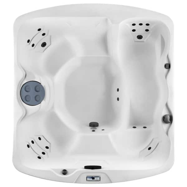 LS500 Plus 5-Person 23-Jet 110-Volt Plug and Play Spa with Thermal Locking Cover