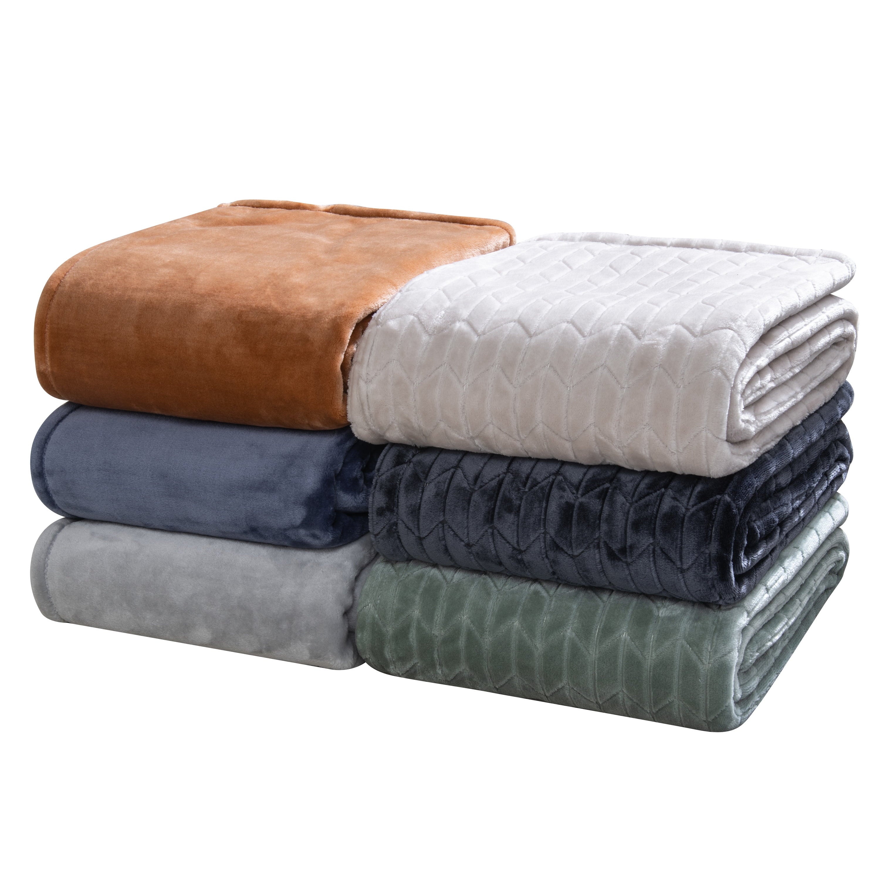 Better Homes & Gardens Polyester Velvet Plush Throw, Soft Silver, 50