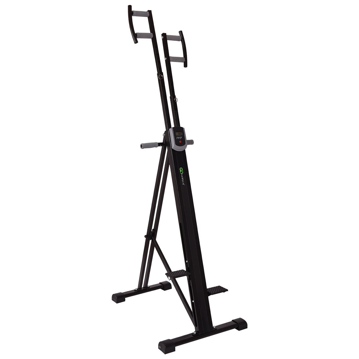 Goplus Foldable Vertical Climber Machine Exercise Stepper Cardio Workout Fitness Gym