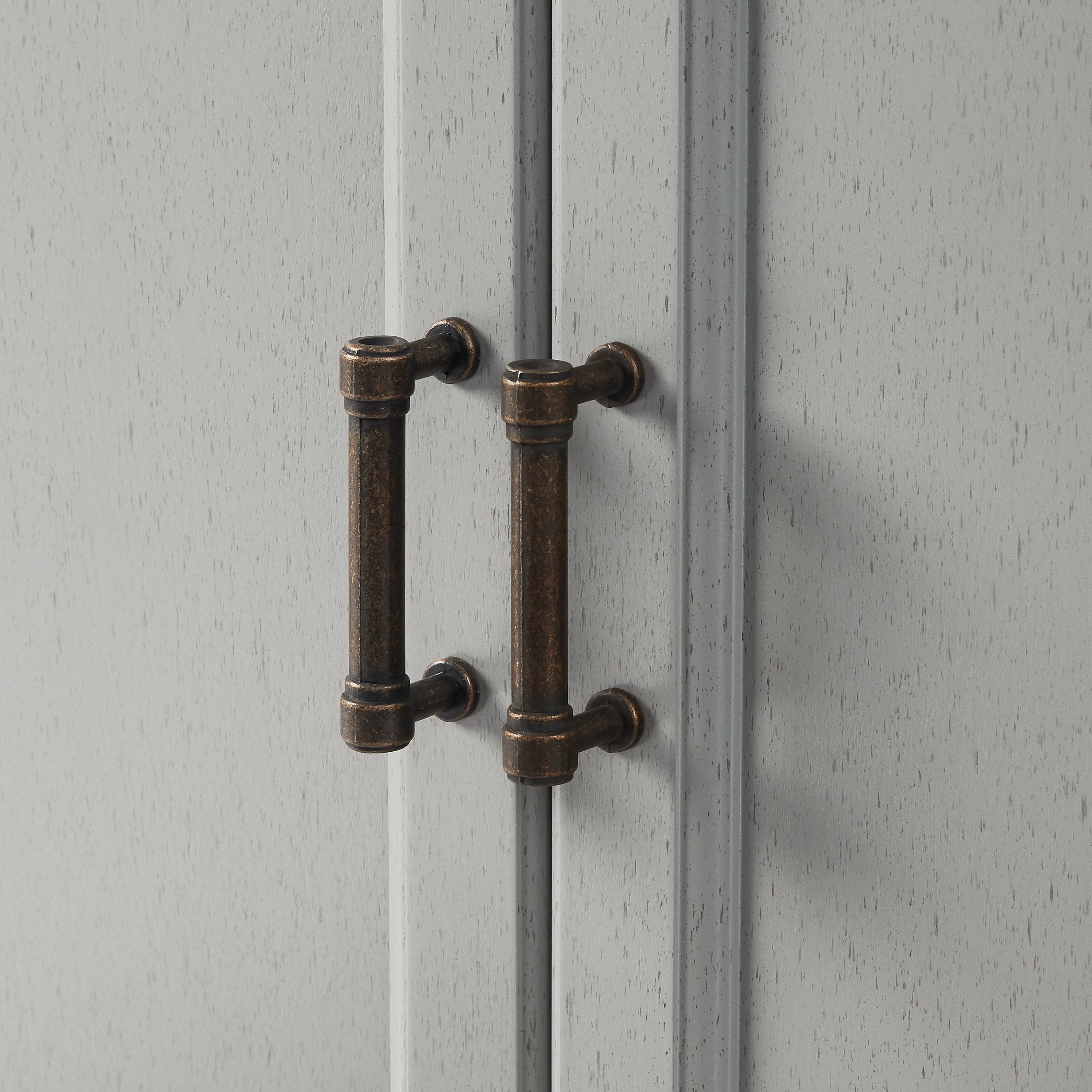 Crosley Tara 3 Piece Sideboard And Pantry Set