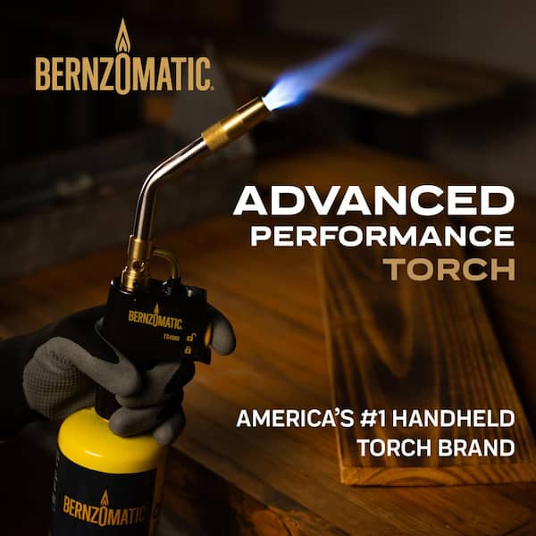 Advanced Performance Torch with Instant Start/Stop Ignition Compatible with Map-Pro and Propane Gas
