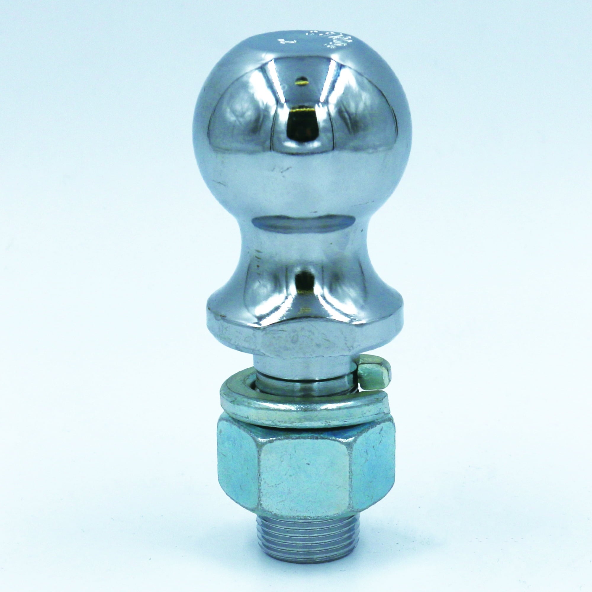 HyperTough 2 inch Chrome Hitch Ball, 6000 lbs GTW
