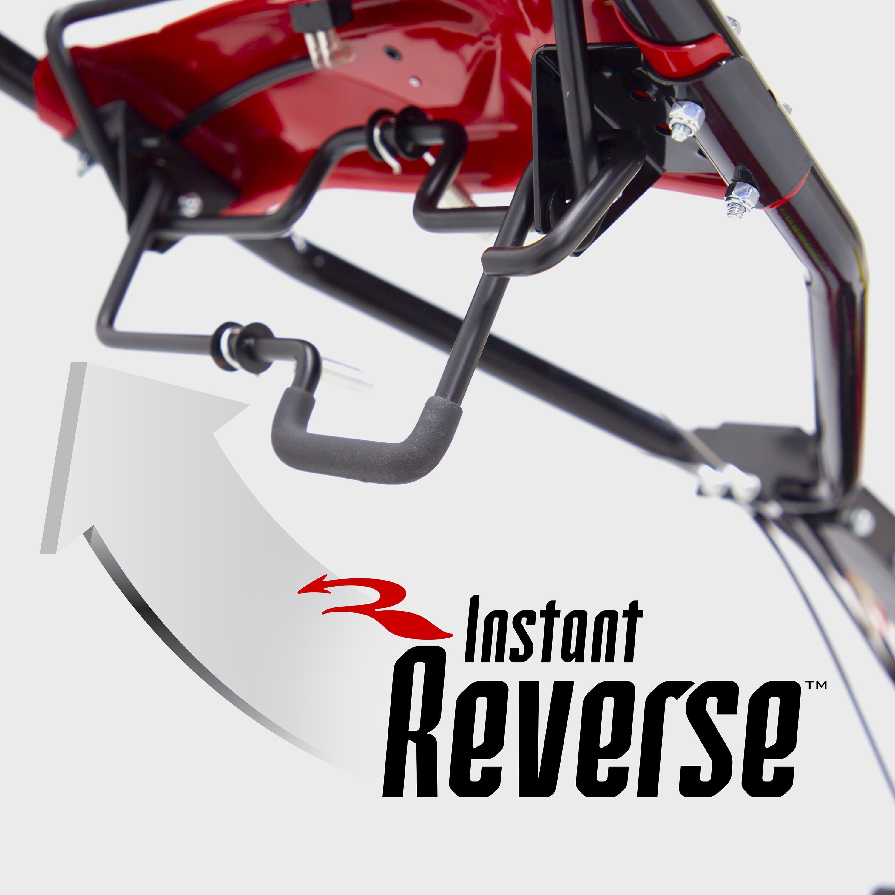 Earthquake 31285 Pioneer Dual Direction Rear Tine Tiller, Powerful 99cc 4-Cycle Viper Engine, Instant Reverse, Airless Wheels, 17” Tilling Width, 11” Tilling Depth, Frustration Free Shifting