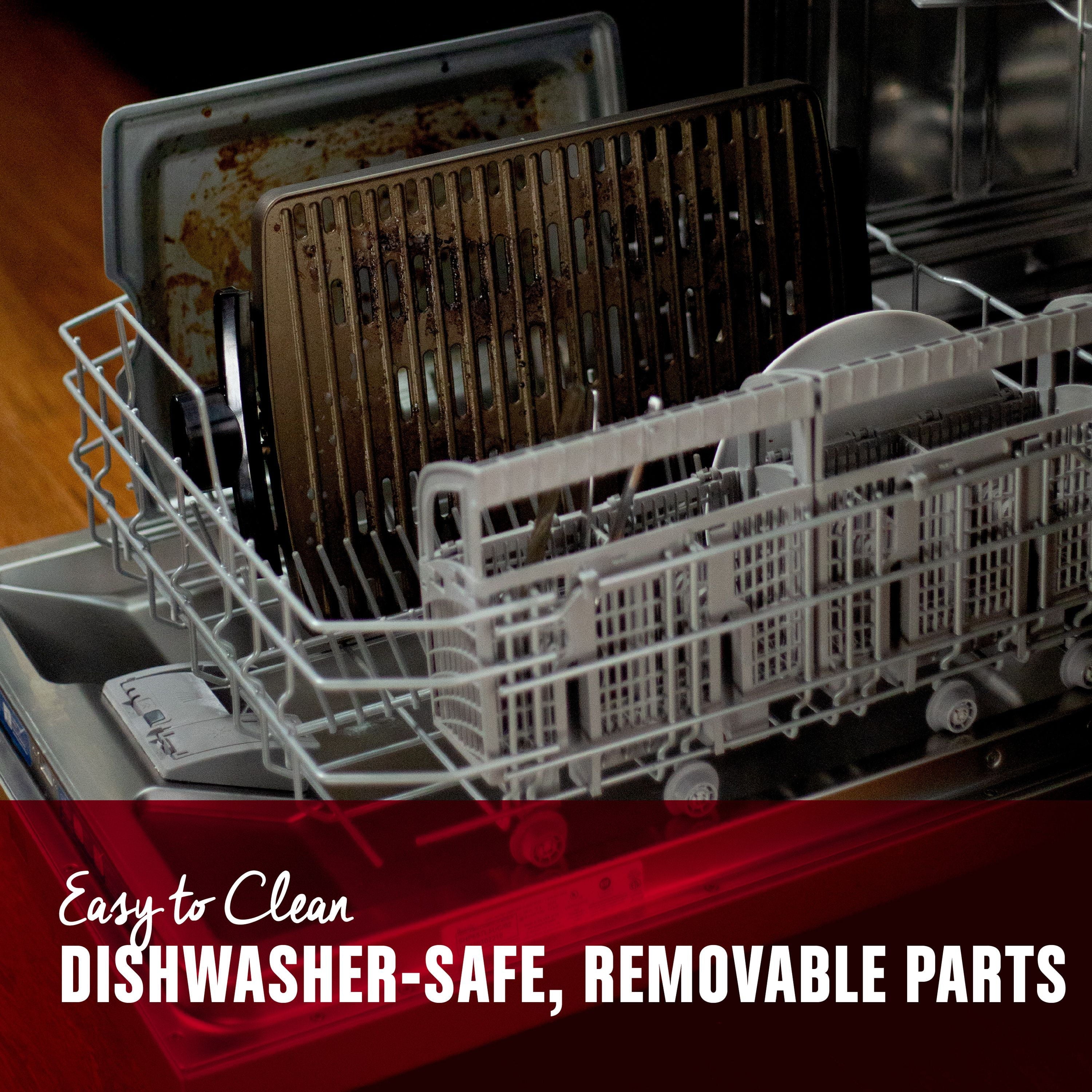 Foreman Party Size Open Grate Smokeless Grill, Black, GFS0172SB