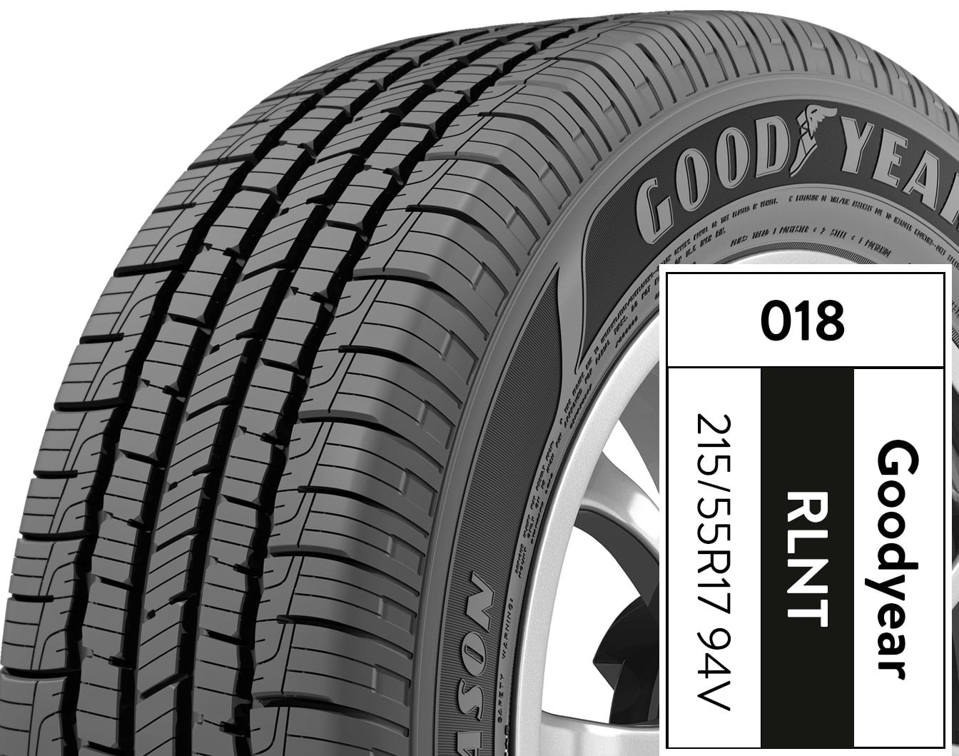 Goodyear Reliant All-Season 215/55R17 94V All-Season Tire