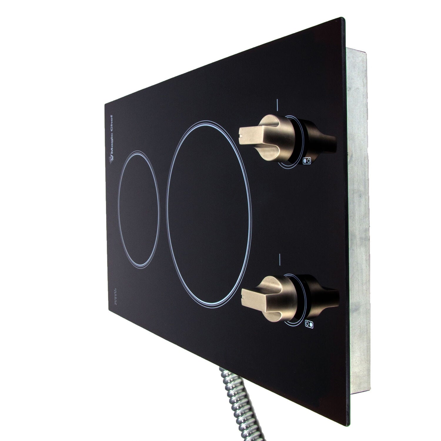 Magic Chef MCSCTE12BG2 12-in. 120V Built-in Electric Radiant 2-Burner Cooktop